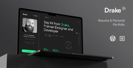 Drake Portfolio WordPress Theme