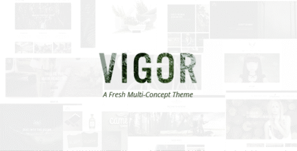 Vigor - Vintage WordPress Theme